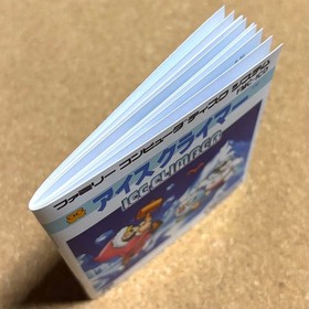 Ice Climber Blue Disk Ver Famicom Disk System W/Box Instruction FDS Disk Card