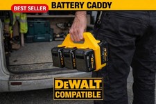 DeWalt 6x Battery Caddy Holder Carry Handle  – Holds 6 XR 18V / 54V FlexVolt