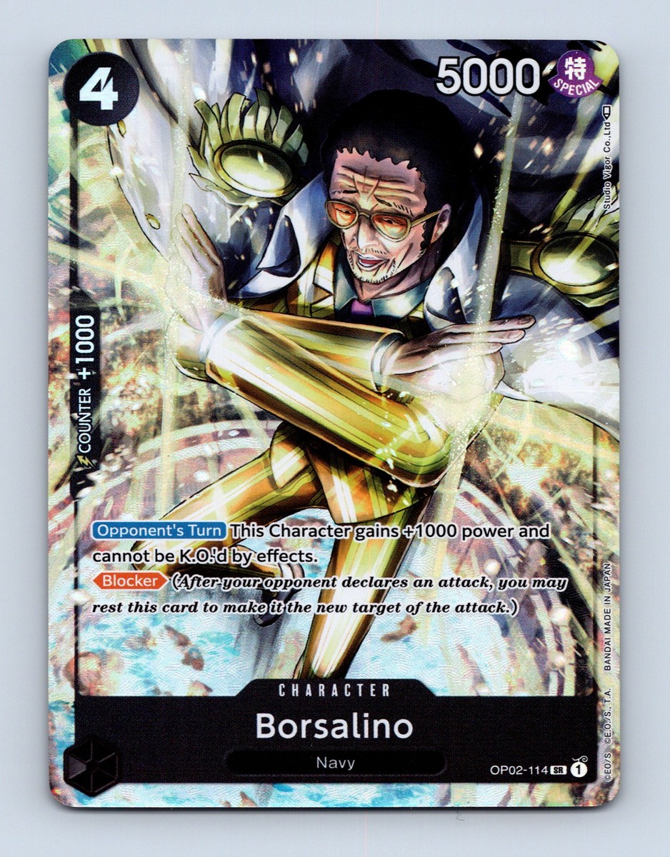 Borsalino (Alternate Art) Paramount War { OP02-114 NM | eBay