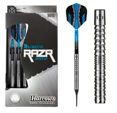 Dart Harrows Razr -  Style A - Softdart Set - 18g oder 20g - 90% Tungsten
