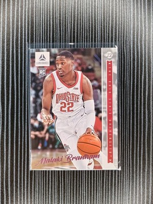 2022 Panini Chronicles Draft Picks Malaki Branham RC #43 Pink Ohio State