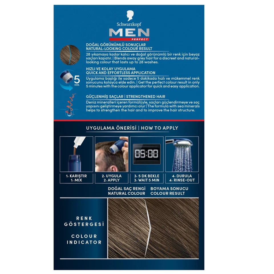 Schwarzkopf Men Perfect 50 Light Brown - image 3 of 4