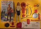 Boxed Mingo figure + 33 Accessories + Manual copy Daniel Boone friend Marx West