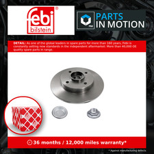 Image of 2x Brake Discs Pair Solid Rear 248.4mm 32782 Febi Set E169512 1619237980 424919