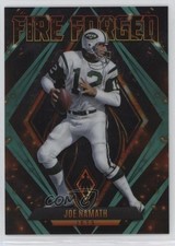2022 Panini Phoenix Fire Forged Teal /150 Joe Namath #4 HOF 5w7