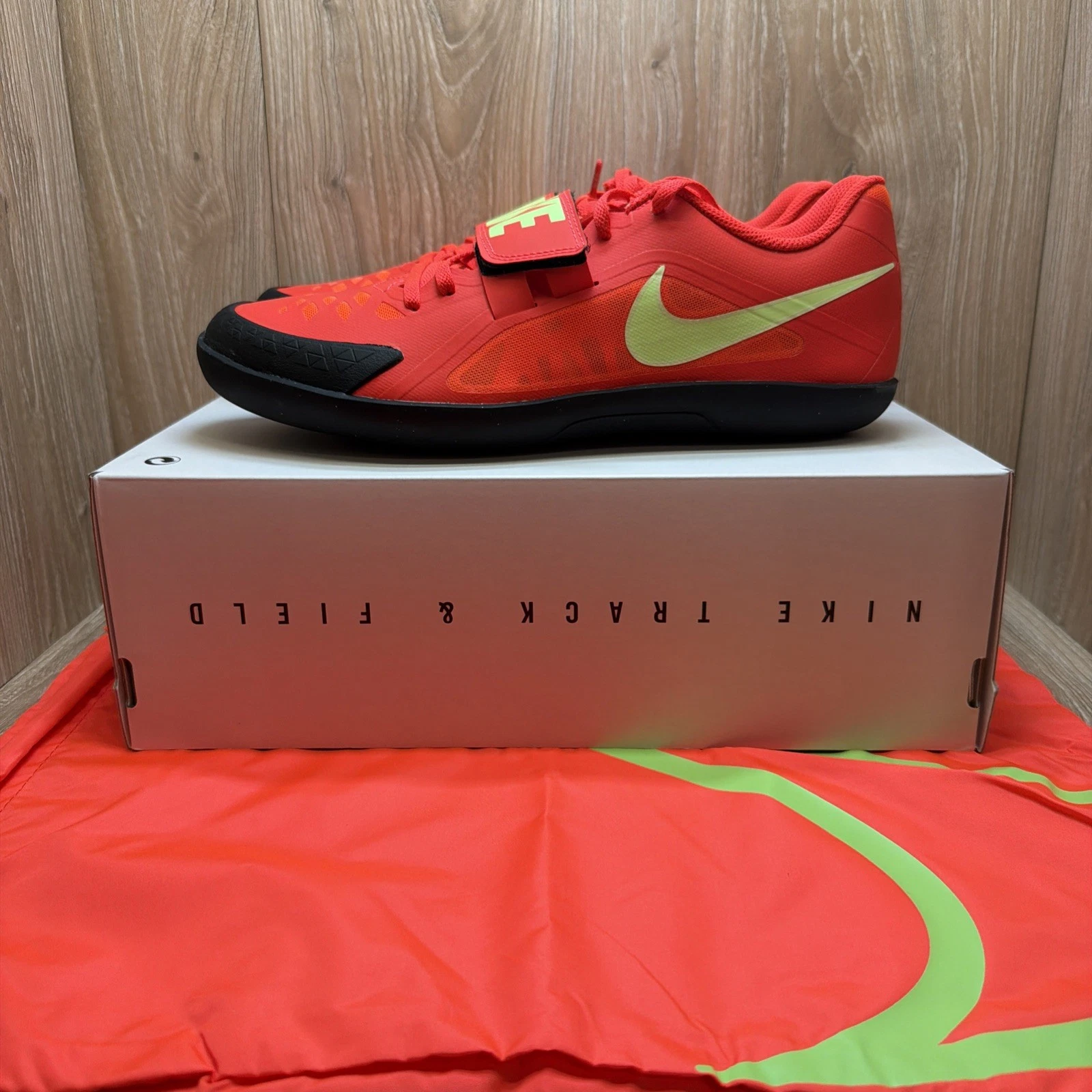 Nike Zoom Rival SD 2 Throwing Shoes Track and Field FZ9665-600 Men's Size 9 NEW
