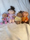 Lot Of 4 Cabbage Patch Dolls 1 Doll Giggles