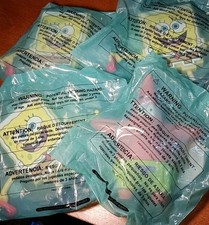 Wendy s SpongeBob SquarePants Sealed Lot 4 House Party Toys 3