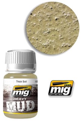 Heavy Mud Texture Thick Soil 1701 - Modeling Color AMMO by MIG