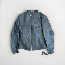 Schott NYC 641XX Leather Biker Jacket Black Size 38 Made in USA Vintage DS