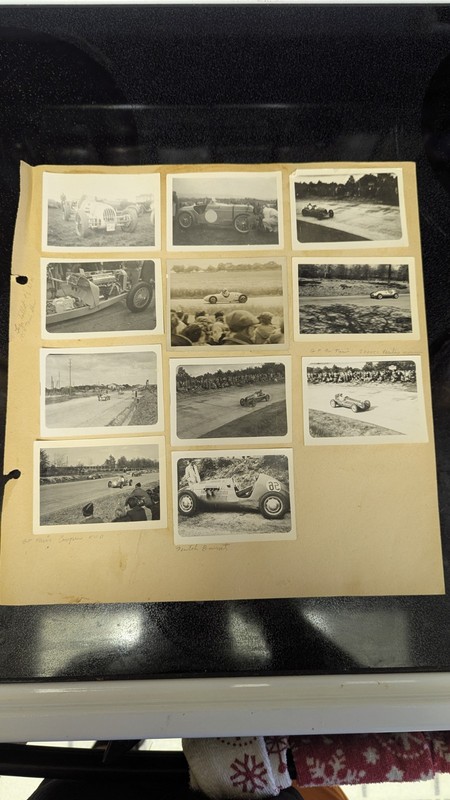 Vintage 1950 Paris Grand Prix Cooper 500 Racecar Photos & Early 20s Car Photos