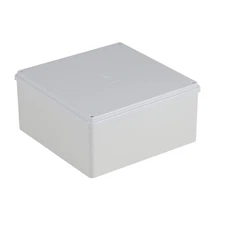 9" x 9" x 4" PVC Plastic Dustproof Waterproof Box IP65 Electrical Junction Bo...