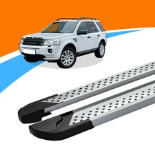 Trittbretter passend für Land Freelanderab10/2006-10/2014 VISO Silber mit ABE