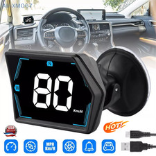 Universal Car Digital Speedometer GPS HUD Head Up Display MPH Overspeed Alarm