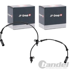 2x JP GROUP ABS-SENSOR RADDREHZAL HINTEN passend f&uuml;r BMW 2 X1 X2 MINI