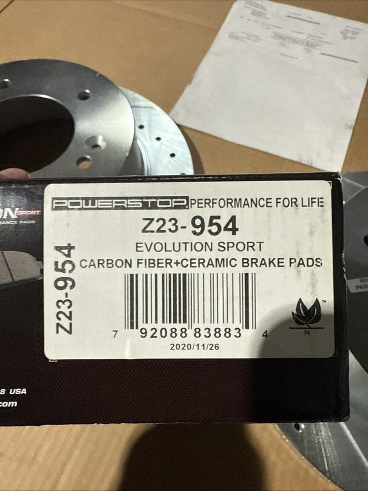 ¡¡Nuevo!! Kit de frenos traseros PowerStop K5901 para Kia Sorento 2003-2006 envío rápido Foto 4 de 4