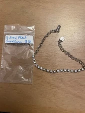 Women’s Silver Faux Diamonds Bracelet or Anklet