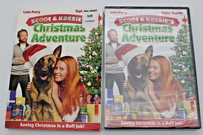 Scoot & Kassie's Christmas Adventure 2013 DVD Luke Perry Holiday NEW-SEALED