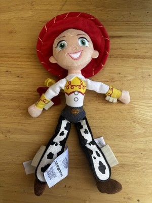 Disney Store Pixar Jessie Toy Story Soft Plush 10  Stuffed Doll Andy On Foot