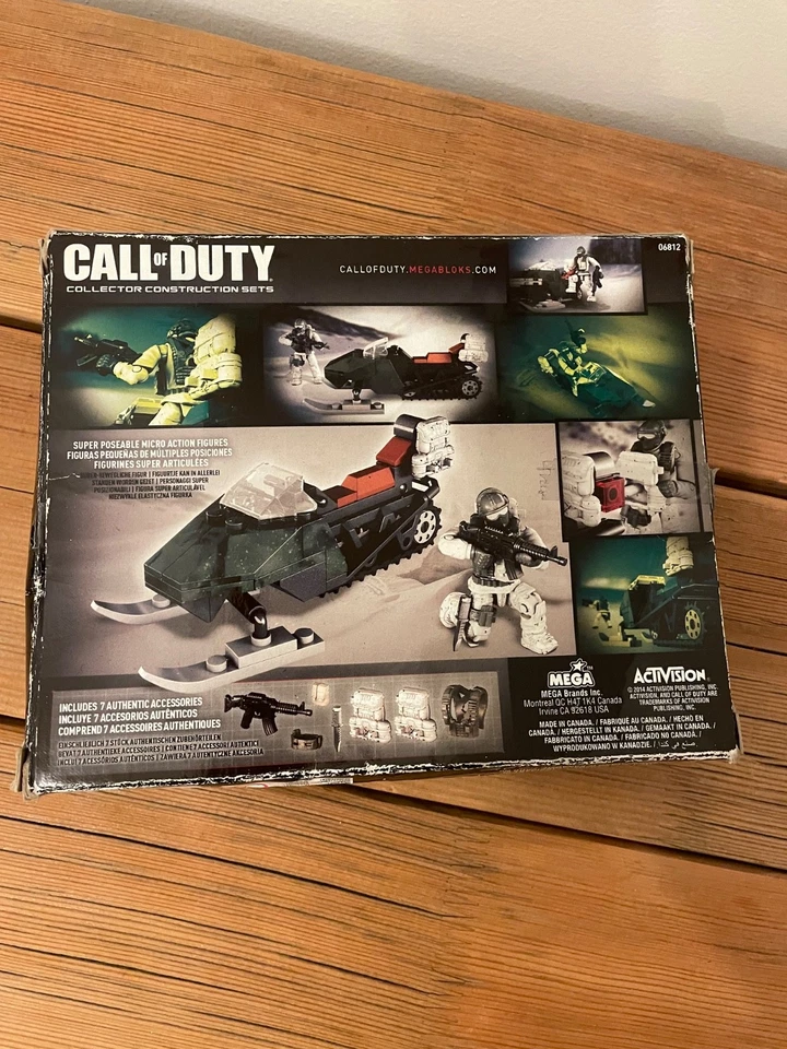 MEGA BLOKS Call of Duty Mountain Recon en boite - Photo 2/4