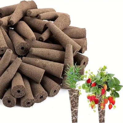 50 Pieces Grow Sponges Rooter Plug Great for Soil Growing System Garden