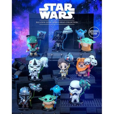 Star Wars Bobble Head Cosbi Balloon Series Hot Toys 3-Inch Mini