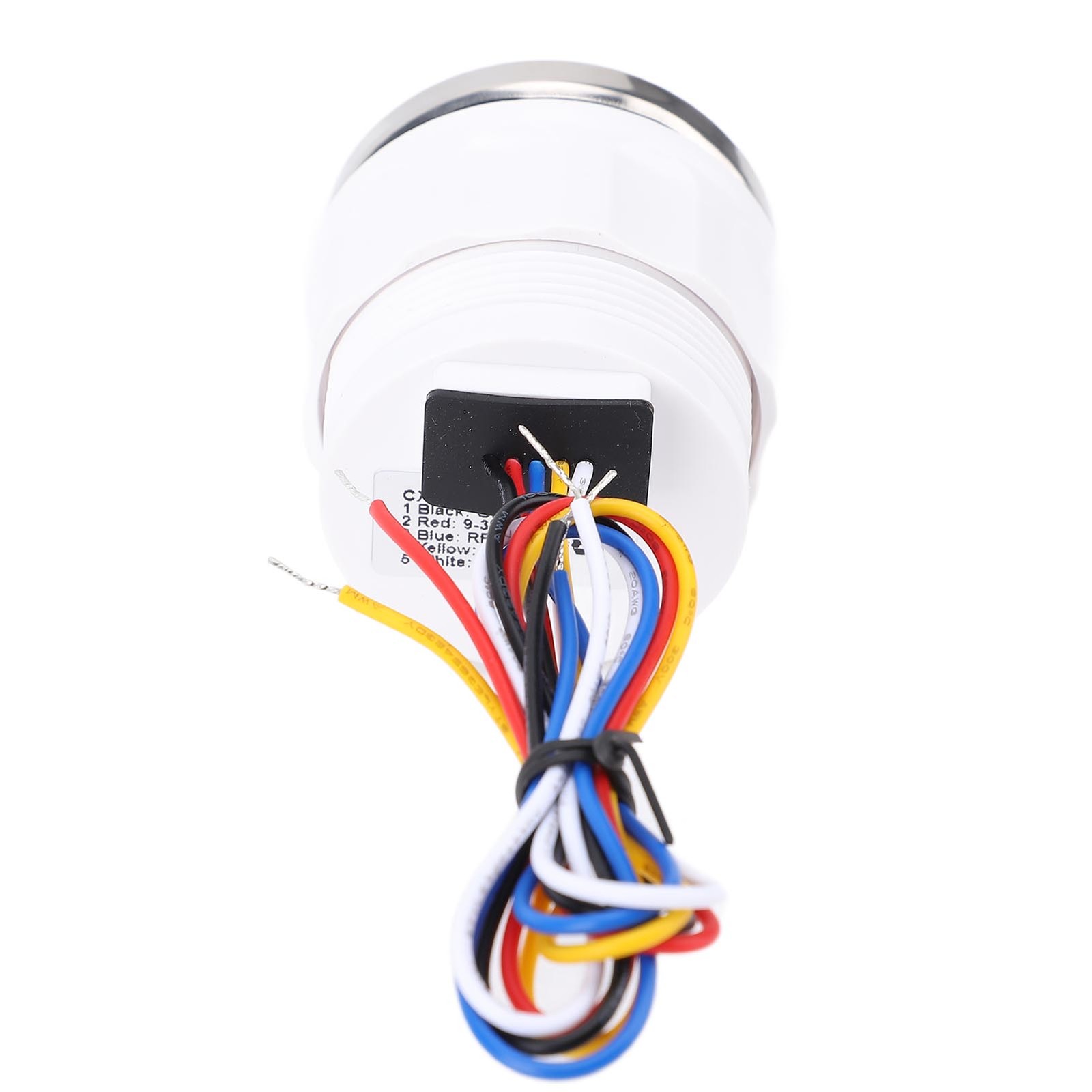 52mm 2inch Car 6000RPM Tachometer Gauge With Hour Meter 7 Color Backlight RPM Me