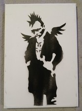 Offical Banksy Dismaland Canvas COA Collectable Art Signed Numbered