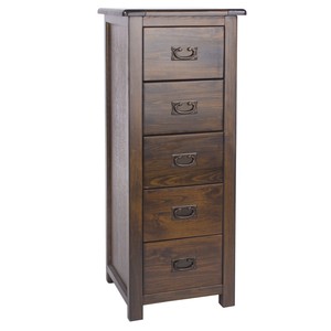 dark wood tallboy
