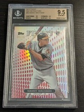 Manny Machado 2013 Finest Red Refractor #/25 BGS 9.5 RARE True Gem