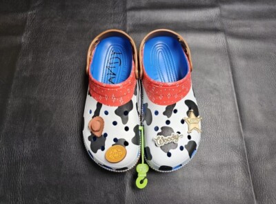 Toy Story×Crocs Classic Clog Sheriff Woody Size 11 Men's/13 Women's Disney Pixar