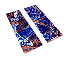 2 Pcs Of 1/4 Kirinite™ PATRIOT Knife Handle Blanks Scales .250" x 5.75" x 1.75"