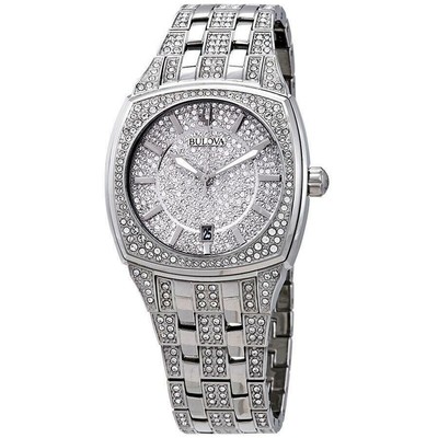 bulova crystal watch