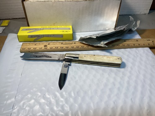 VINTAGE PARKER JAPAN RARE SMOOTH BONE ONE ARM PILLBUSTER RAZOR KNIFE ...