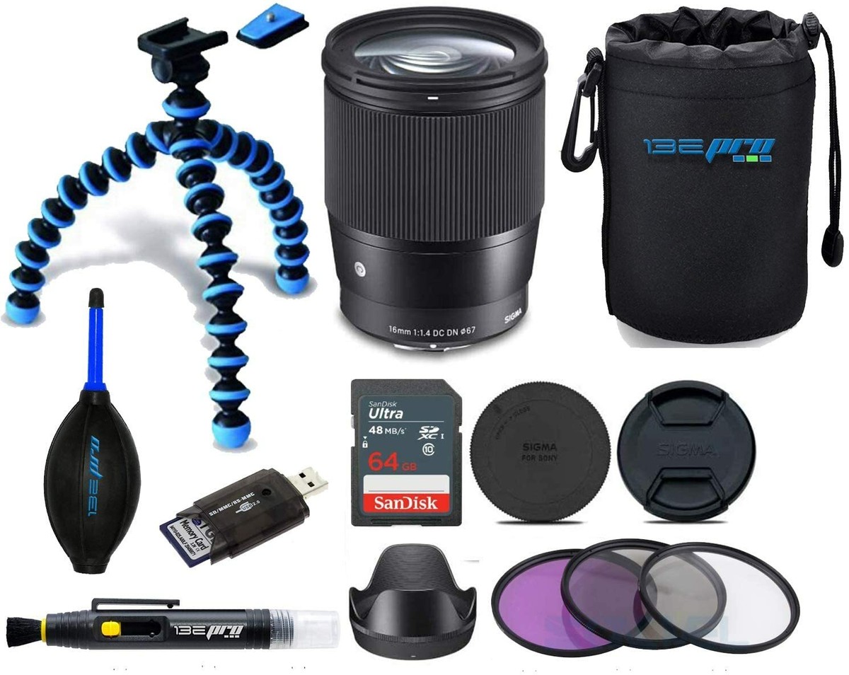 Sigma 16mm f/1.4 DC DN Contemporary Lens for Sony E for sale
