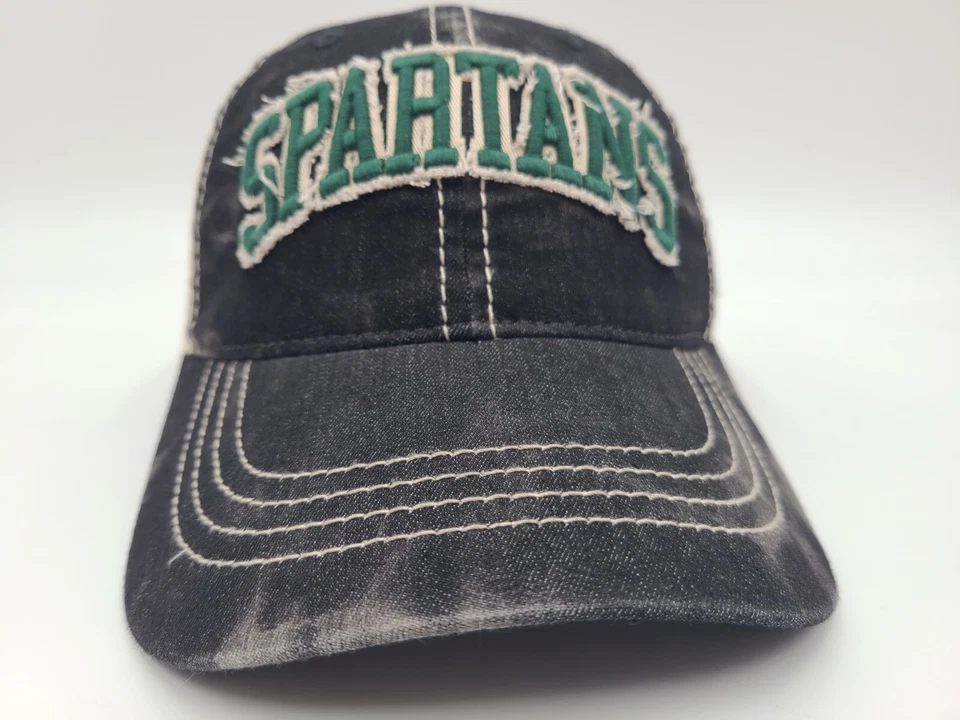 Michigan State University Spartans Zephyr Mesh Trucker Snapback Hat Cap Men NCAA - Image 2 of 4