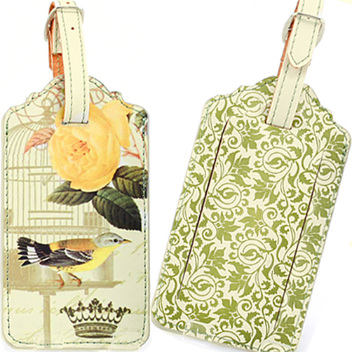 FUNKY LUGGAGE TAG Address Label Bag Baggage Case Holiday Suitcase