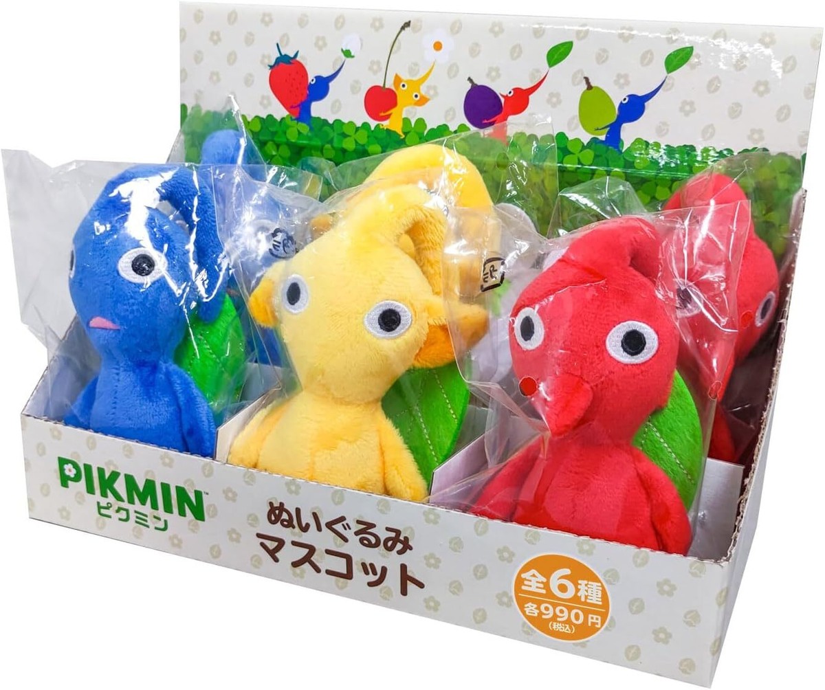 PIKMIN ぬいぐるみ マスコット まとめ売り San-Ei Pikmin Plush Mascot Assorted Box 6 Types 13cm Japan | eBay