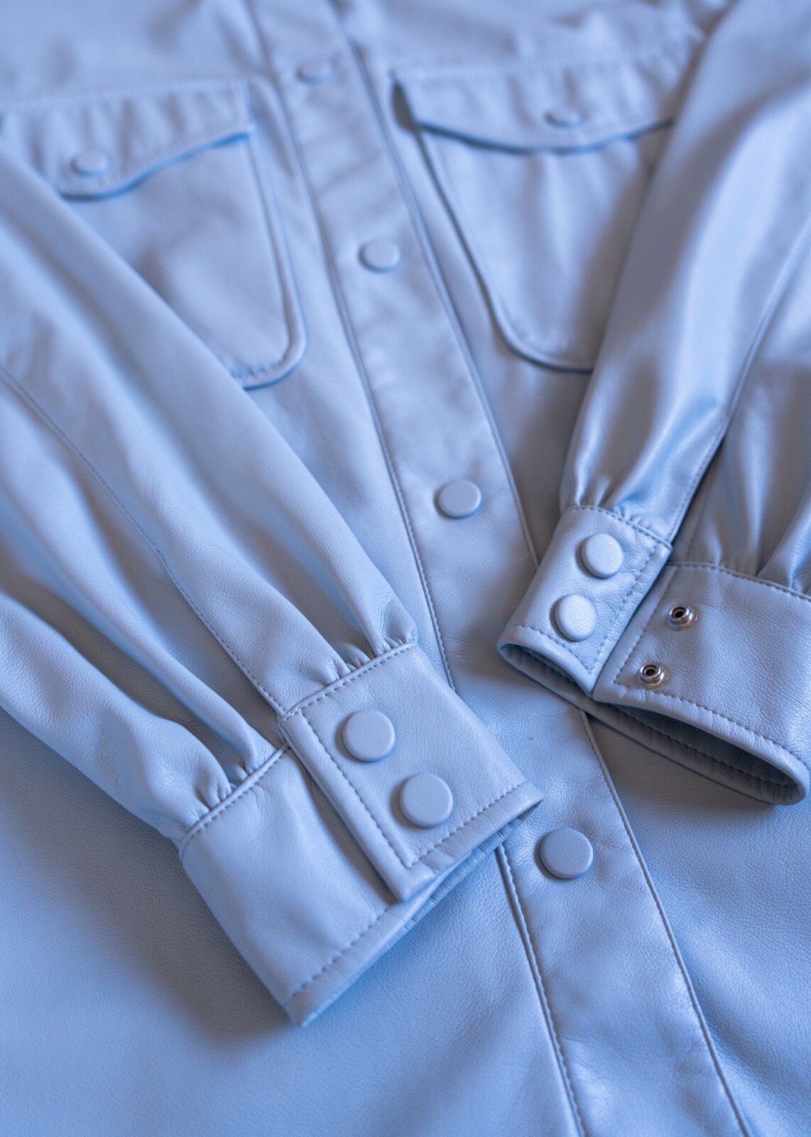 Bershka Giacca Donna XS Blu Altra con Cappotto Poliestere