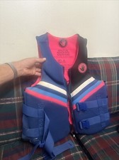Body Glove Womans Dual-Size Evoprene PFD Life Jacket Vest Adult Large/XL