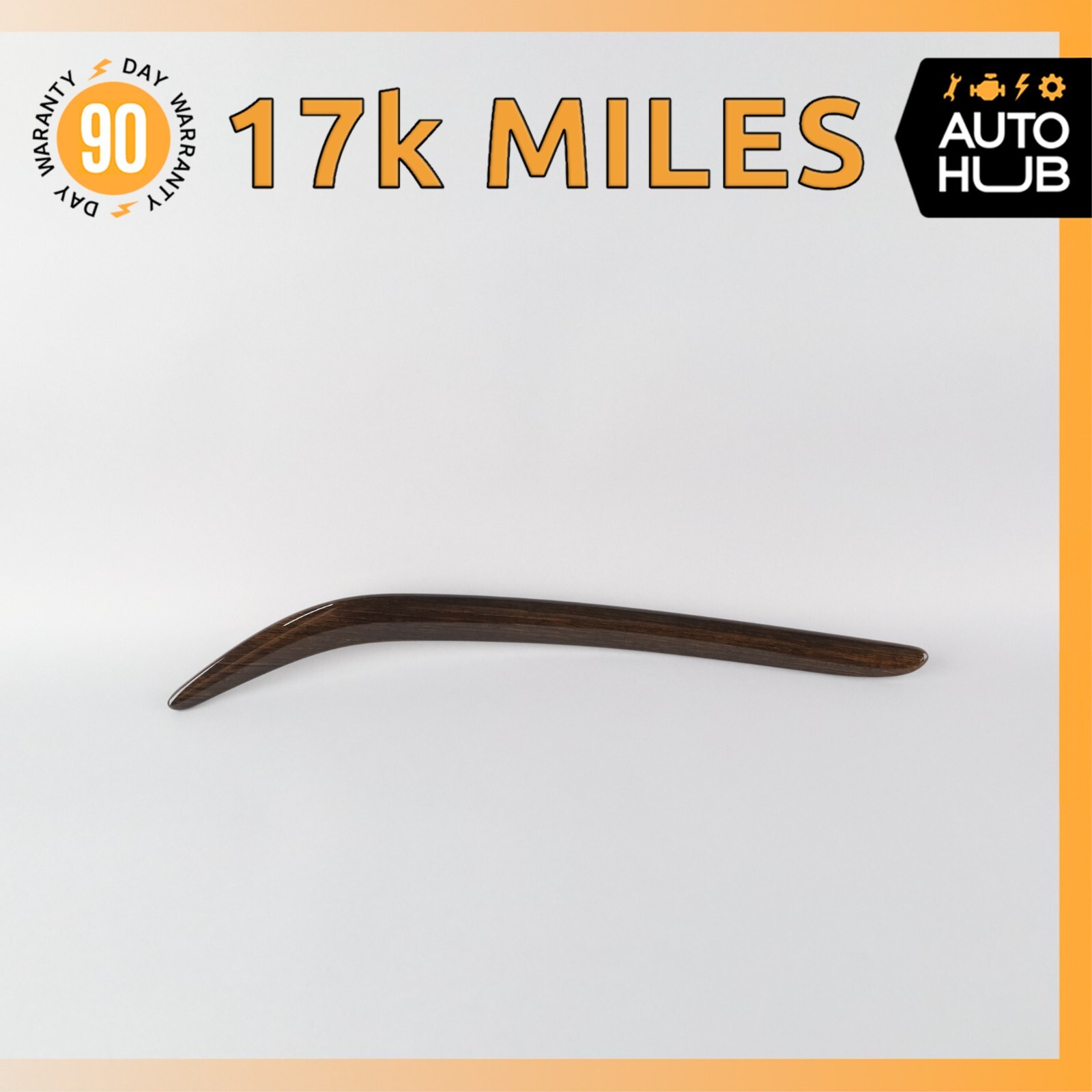 10-19 Maserati GranTurismo M145 Rear Right Side Door Panel Trim Wood OEM 17k