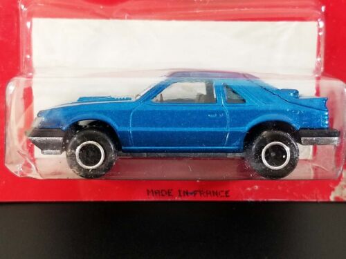 Majorette Ford Mustang SVO / #220 / Plain Blue / Made in France