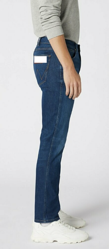 Wrangler Jeans Mens Greensboro stretch straight slim fit 'For Real' SECONDS WA55 - Picture 3 of 11