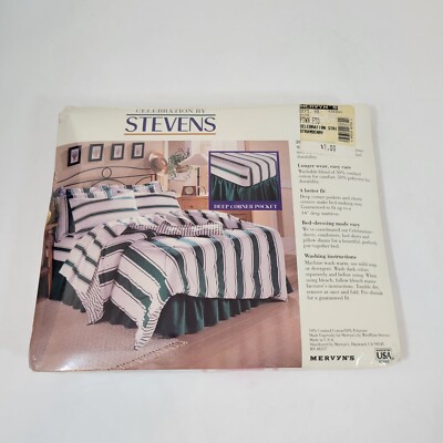 VTG Celebration Stevens Twin fitted deep corner pockets pink and white stripes