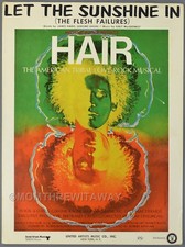 Partituras Let The Sunshine In 1968 Rado Ragni McDermot Hair