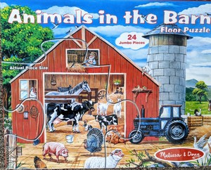 melissa and doug barn puzzle