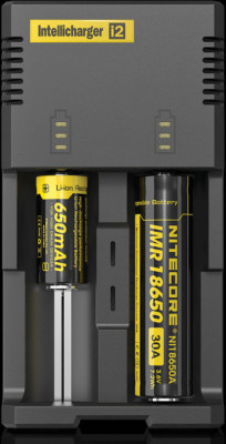 Nitecore Intellicharger Battery Charger 2 Slots