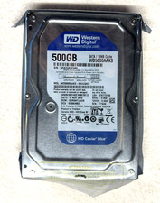 Western Digital WD Caviar Blue 500GB SATA 16MB Cache Hard Drive WD5000AAKS 7200