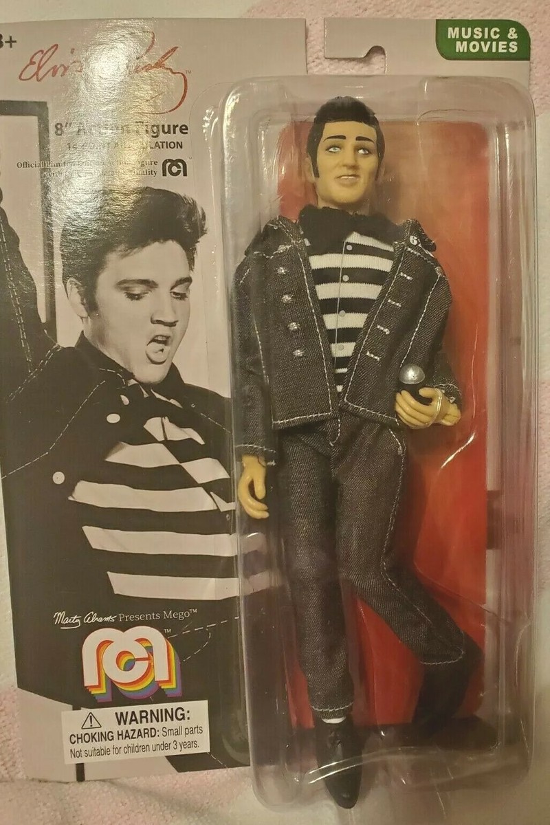 Elvis Presley Hasbro Jailhouse Rock Doll Figurine 12 - the Sun Never Sets on A Legend