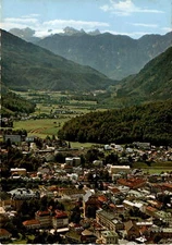 Salzkammergut, Kurort Bad Ischl, Hohem Dachstein, mountain, Postcard